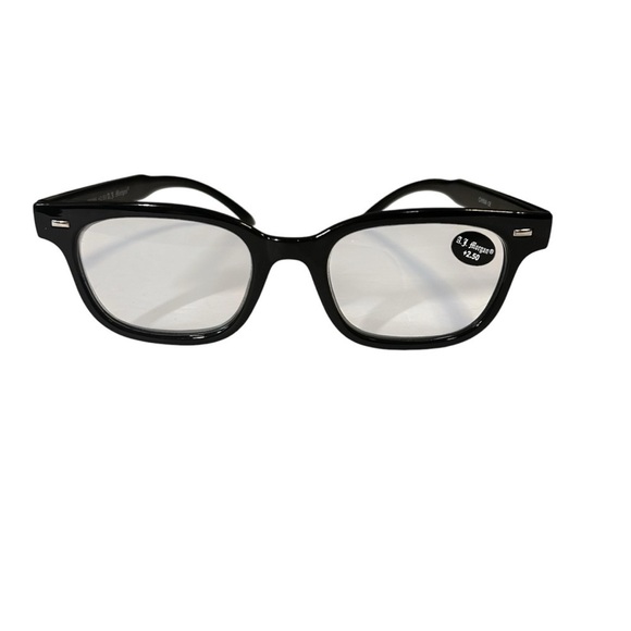A.J. Morgan Other - A.J.Morgan Black Reading Glasses. New. 1.5, 2.75